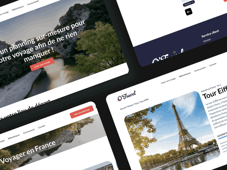 Projet O'Travel - Clarisse K